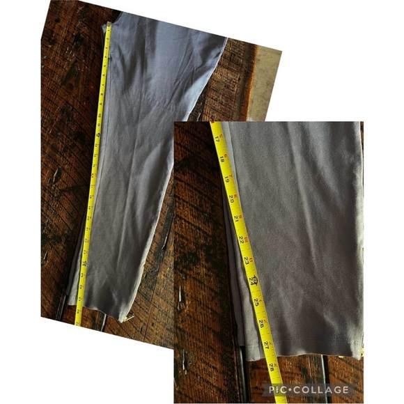 IMAN Ponte knit zippered ankle pull on leggings size 2X long - Picture 3 of 15